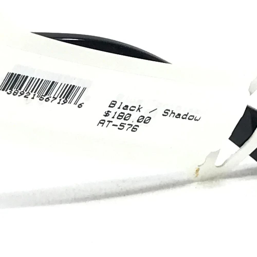 Adin Thomas Eyeglasses Frames AT-576 C1 Black Shadow Chrome Full Rim 48-21-140